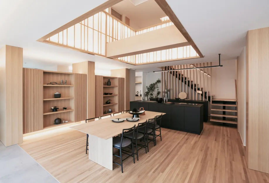 壁掛けエアコンがないから、視界がすっきり